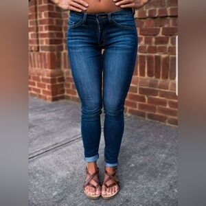 KanCan Women's Slim Jeans - Classic Blue